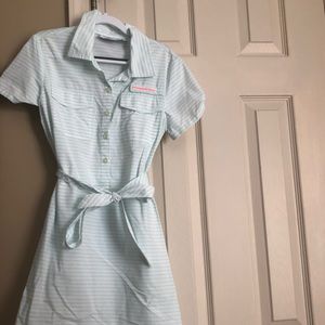 Girls vineyard vines dress with ties